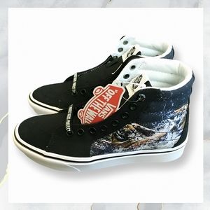 NWT! Vans ComfyCush Sk8-Hi Shoes DISCOVERY PROJECT CAT PROTECT TIGERS Women’s 6